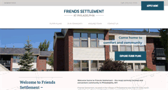 Desktop Screenshot of friendssettlement.com